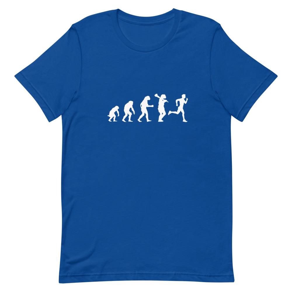 Evolution of running - Short-Sleeve Unisex T-Shirt